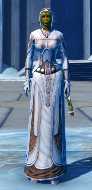 Rodian Flame Force Expert Armor Set Outfit from Star Wars: The Old Republic.