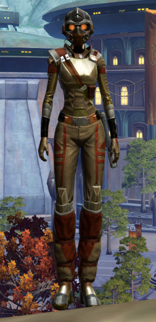 Romex Aegis Armor Set Outfit from Star Wars: The Old Republic.