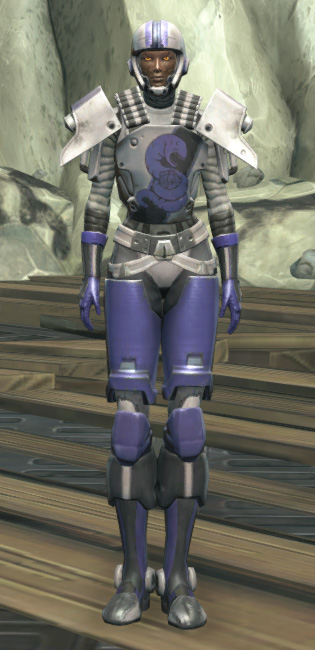 Rotworm Huttball Away Uniform Armor Set Outfit from Star Wars: The Old Republic.