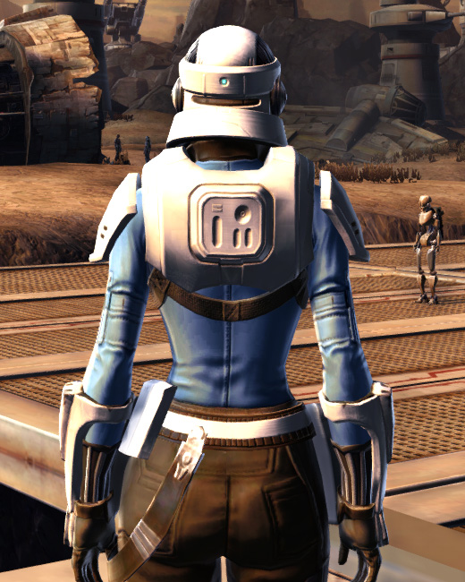 Rugged Infantry Armor Set Back from Star Wars: The Old Republic.