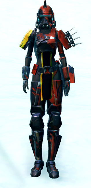 Ruthless Commander Armor Set Outfit from Star Wars: The Old Republic.