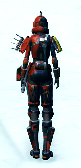 Ruthless Commander Armor Set player-view from Star Wars: The Old Republic.