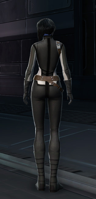 RV-03 Speedsuit Armor Set player-view from Star Wars: The Old Republic.
