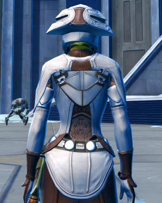 Saava Force Expert Armor Set Back from Star Wars: The Old Republic.