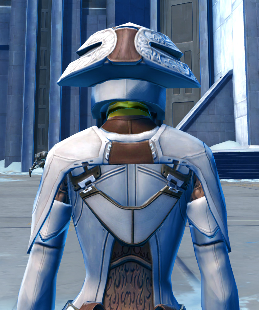 Saava Force Expert Armor Set detailed back view from Star Wars: The Old Republic.