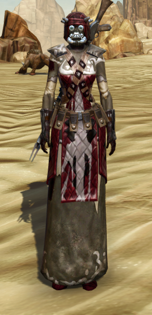 Sand People Bloodguard Armor Set Outfit from Star Wars: The Old Republic.