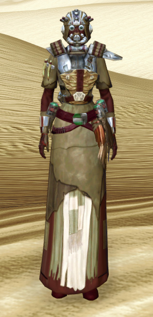 Sand People Pillager Armor Set Outfit from Star Wars: The Old Republic.