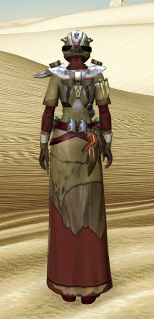 Sand People Pillager Armor Set player-view from Star Wars: The Old Republic.