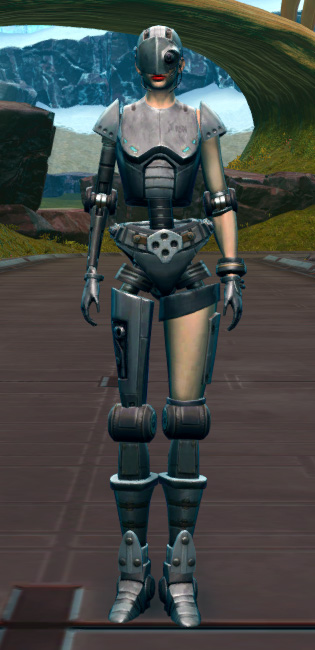 Series 510 Cybernetic Armor Set Outfit from Star Wars: The Old Republic.