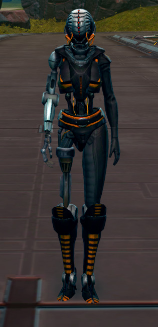 Series 512 Cybernetic Armor Set Outfit from Star Wars: The Old Republic.