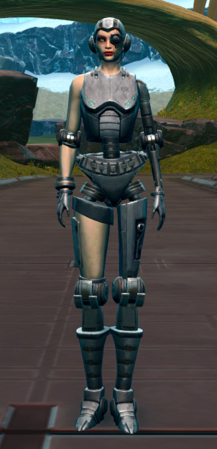 Series 616 Cybernetic Armor Set Outfit from Star Wars: The Old Republic.