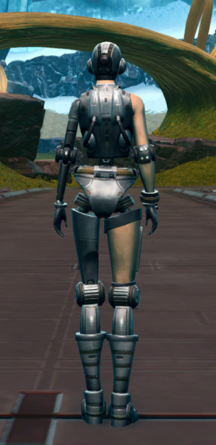 Series 616 Cybernetic Armor Set player-view from Star Wars: The Old Republic.