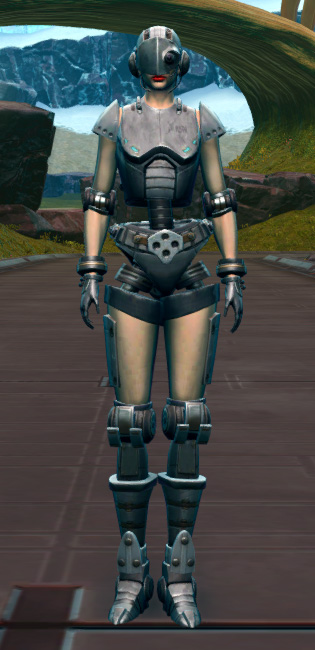 Series 617 Cybernetic Armor Set Outfit from Star Wars: The Old Republic.