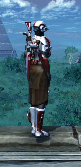 Shield Warden Armor Set player-view from Star Wars: The Old Republic.