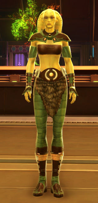 Skilled Hunter Armor Set Outfit from Star Wars: The Old Republic.