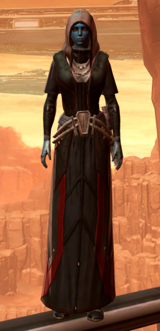 Sorcerer Armor Set Outfit from Star Wars: The Old Republic.
