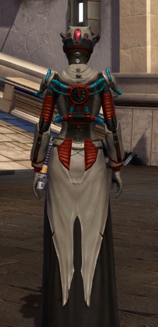 Soulbenders Armor Set player-view from Star Wars: The Old Republic.