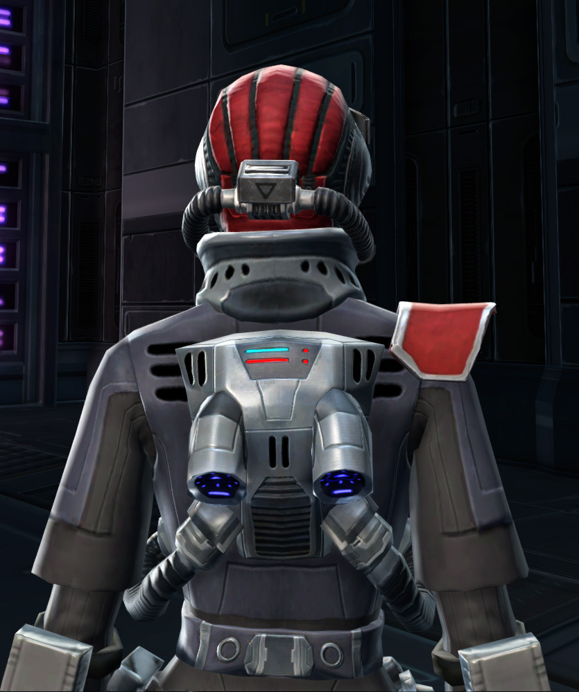 Special Forces Armor Set detailed back view from Star Wars: The Old Republic.