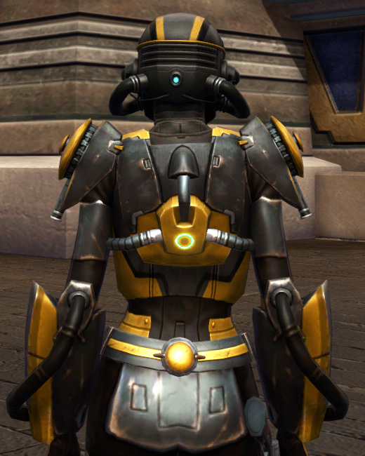 Squad Leader Armor Set Back from Star Wars: The Old Republic.