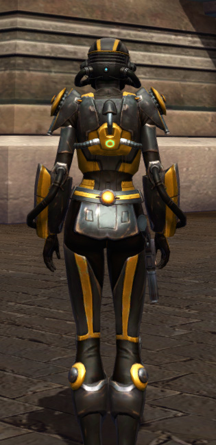 Squad Leader Armor Set player-view from Star Wars: The Old Republic.