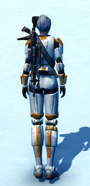 Stalwart Protector Armor Set player-view from Star Wars: The Old Republic.