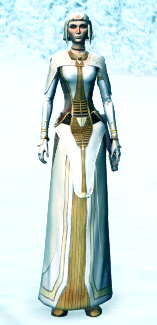 Stately Diplomat Armor Set Outfit from Star Wars: The Old Republic.