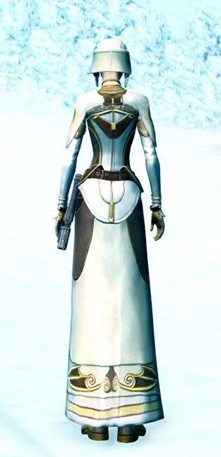 Stately Diplomat Armor Set player-view from Star Wars: The Old Republic.