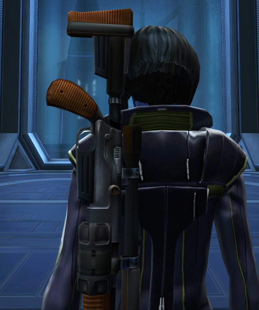 Subversive Armor Set detailed back view from Star Wars: The Old Republic.