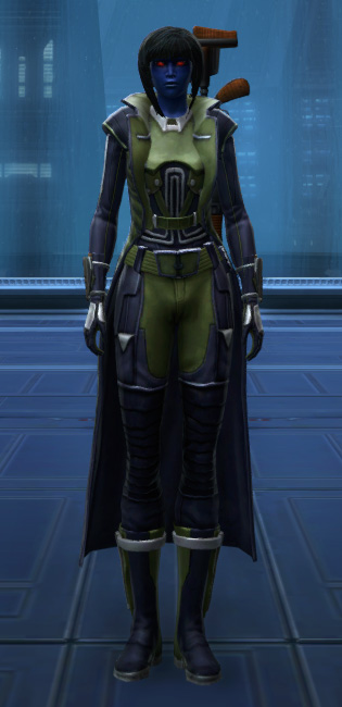 Subversive Armor Set Outfit from Star Wars: The Old Republic.