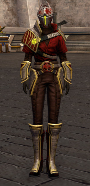 Supreme Decurion Armor Set Outfit from Star Wars: The Old Republic.