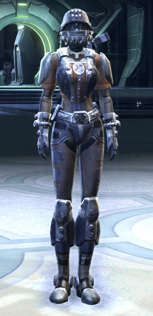 Tarisian Bounty Hunter Armor Set Outfit from Star Wars: The Old Republic.