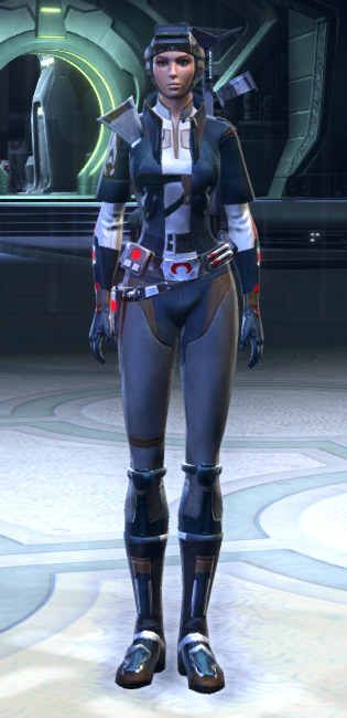 Tarisian Smuggler Armor Set Outfit from Star Wars: The Old Republic.