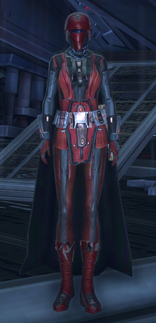 Tarisian Warrior Armor Set Outfit from Star Wars: The Old Republic.