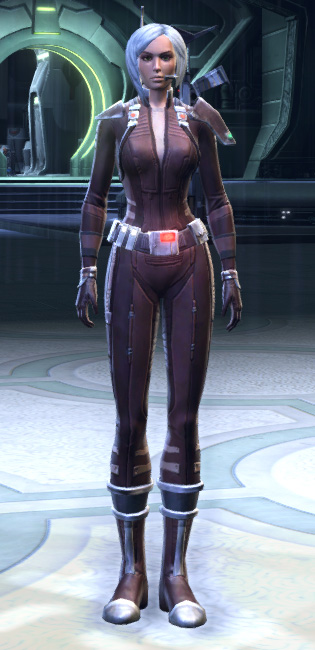 Tatooinian Agent Armor Set Outfit from Star Wars: The Old Republic.