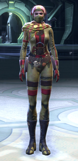 Tatooinian Smuggler Armor Set Outfit from Star Wars: The Old Republic.