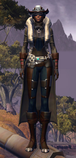 TD-07A Blackguard Armor Set Outfit from Star Wars: The Old Republic.