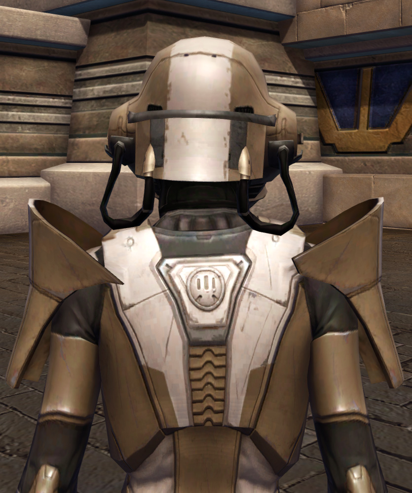 Tech Medic Armor Set detailed back view from Star Wars: The Old Republic.