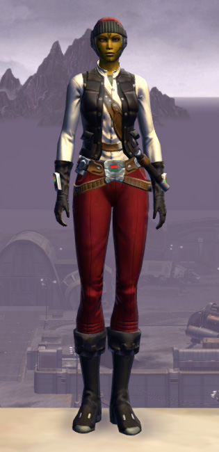 Terenthium Onslaught Armor Set Outfit from Star Wars: The Old Republic.
