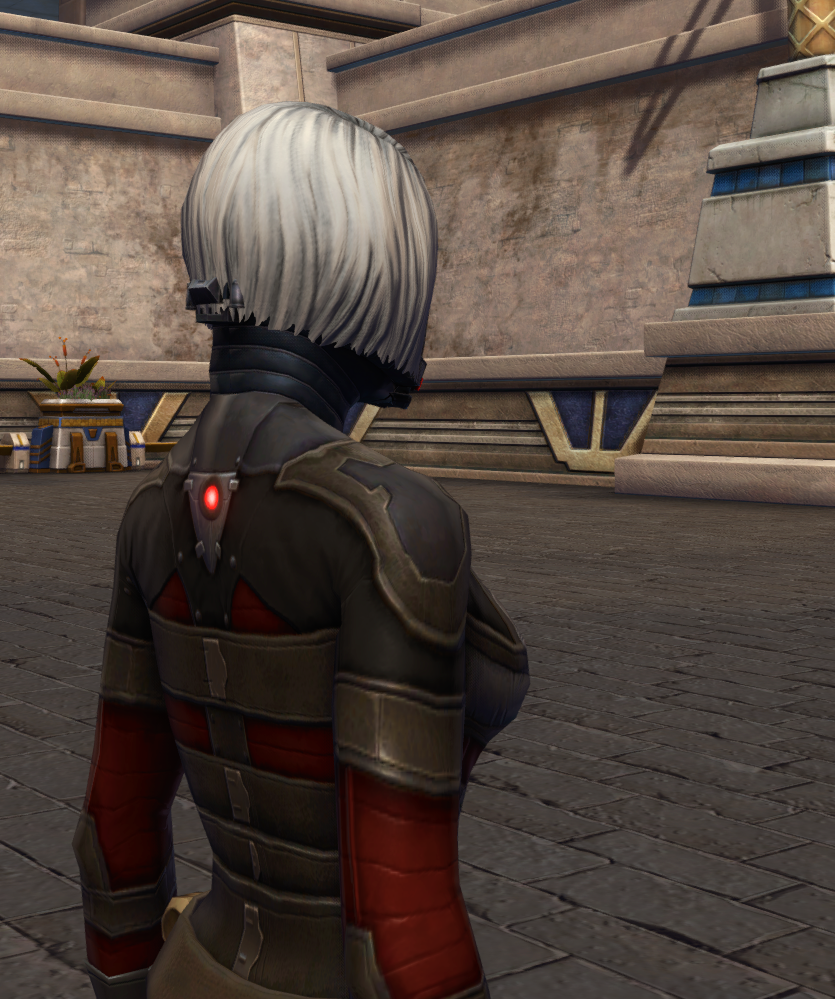 The Undying Armor Set detailed back view from Star Wars: The Old Republic. - DETAILS The Undying Armor Set detailed back view from Star Wars: The Old Republic.