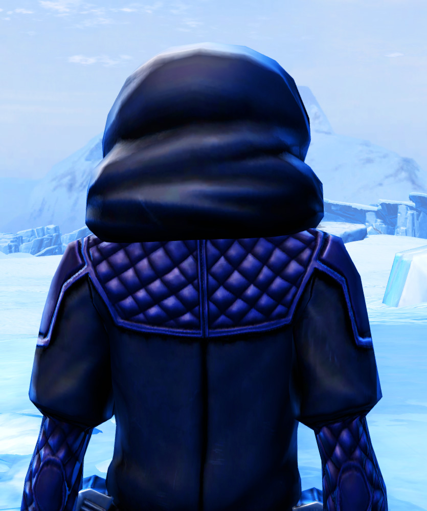 Thermal Retention Armor Set detailed back view from Star Wars: The Old Republic.