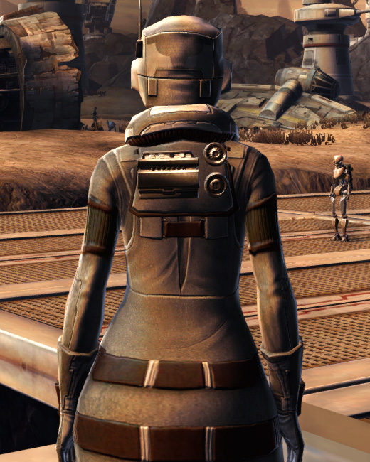 Timberland Scout Armor Set Back from Star Wars: The Old Republic.