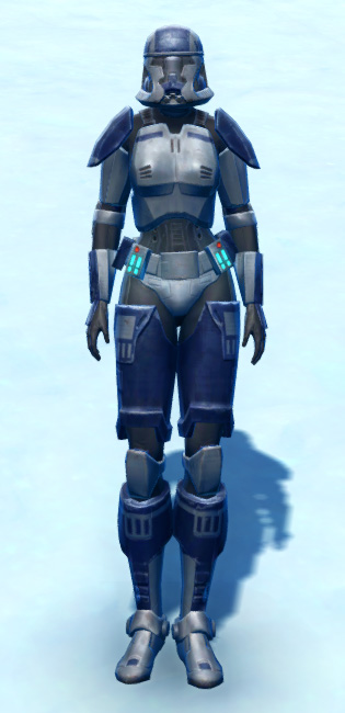 Titanium Asylum Armor Set Outfit from Star Wars: The Old Republic.