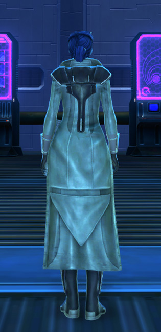 Titanium Onslaught Armor Set player-view from Star Wars: The Old Republic.
