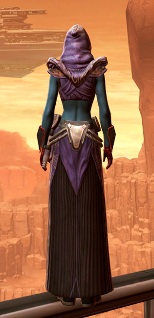 Traditional Brocart Armor Set player-view from Star Wars: The Old Republic.