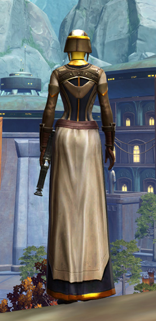 Traditional Nylite Armor Set player-view from Star Wars: The Old Republic.