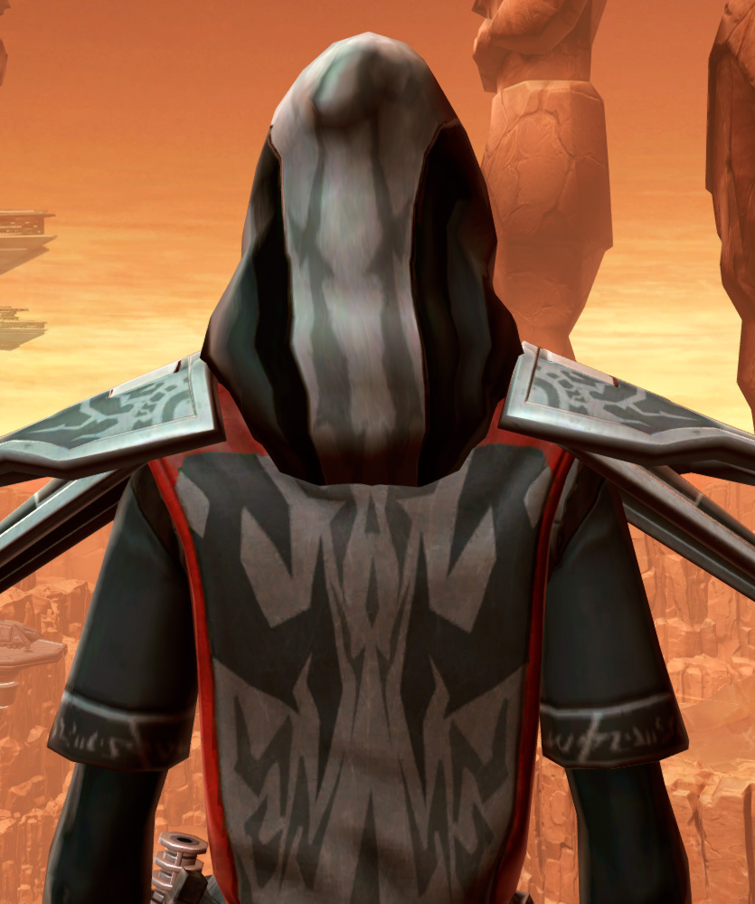 Traditional Thermoweave Armor Set detailed back view from Star Wars: The Old Republic.