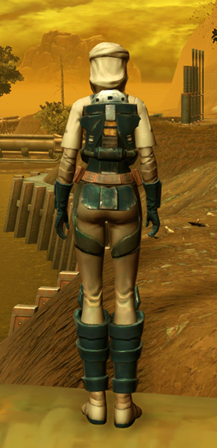 Trainee Armor Set player-view from Star Wars: The Old Republic.
