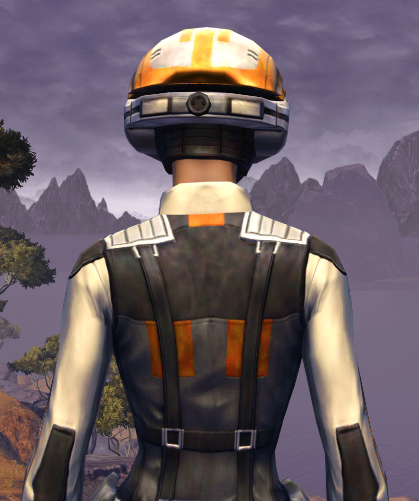 Trainee Armor Set detailed back view from Star Wars: The Old Republic.