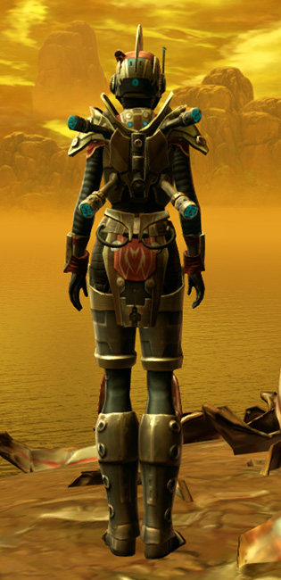 Trimantium Asylum Armor Set player-view from Star Wars: The Old Republic.