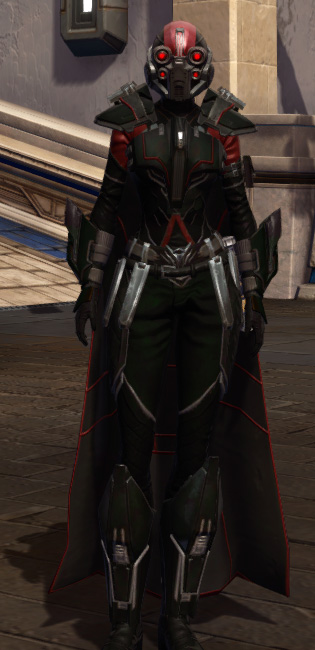 Masterwork Ancient Combat Medic Armor Set Outfit from Star Wars: The Old Republic.